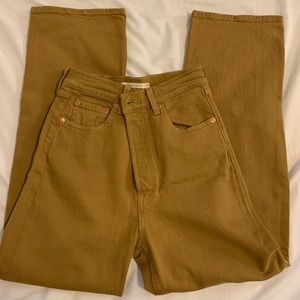 Levi’s ribcage straight jeans